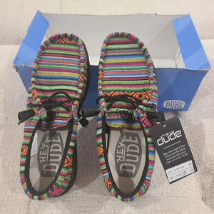 NEW Hey Dude Wally Serape Mesa Verde Slip On Shoes 40017-9BZ Size US L8-M6 Aztec